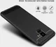 Samsung Galaxy A6 Geborsteld TPU Hoesje Zwart afbeelding 2