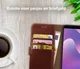 Rosso Element Huawei Y7 2018 Hoesje Book Cover Bruin afbeelding 8
