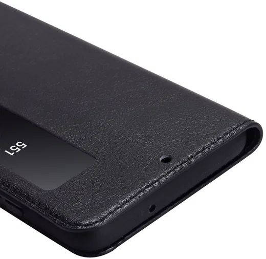 Huawei P20 Window View Hoesje Zwart afbeelding 14