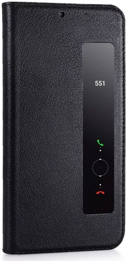 Huawei P20 Window View Hoesje Zwart afbeelding 8