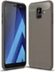 Samsung Galaxy A6 Geborsteld TPU Hoesje Grijs afbeelding 1