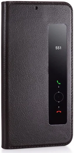 Huawei P20 Window View Hoesje Bruin afbeelding 7