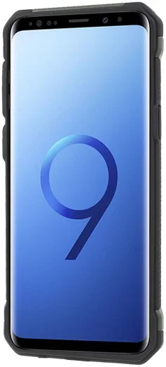 Samsung Galaxy S9 Hybride Camouflage Hoesje Groen afbeelding 3