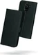 Rosso Deluxe Samsung Galaxy A6 Hoesje Echt Leer Book Case Zwart afbeelding 2