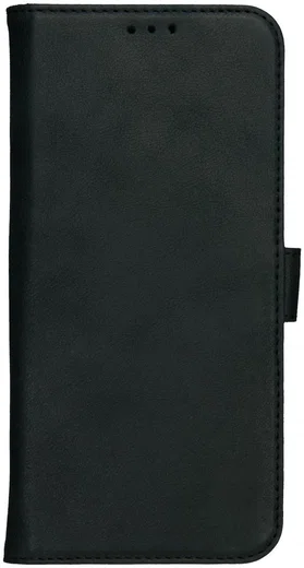 Rosso Deluxe Samsung Galaxy A6 Hoesje Echt Leer Book Case Zwart afbeelding 12