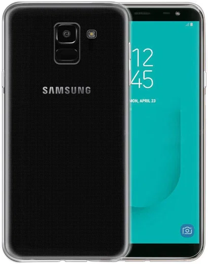 Samsung Galaxy J6 (2018) Hard Case Transparant afbeelding 2