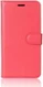 Wiko View Lite Lederen Portemonnee Stand Hoesje Rood afbeelding 5