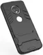 Motorola Moto G6 Plus Hybride Hoesje met Kickstand Zwart afbeelding 5