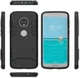 Motorola Moto G6 Plus Hybride Hoesje met Kickstand Zwart afbeelding 8