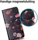 Apple iPhone 7 / 8 2-in-1 Portemonnee Hoesje met Print Bloemen afbeelding 6