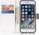 Apple iPhone 7 / 8 2-in-1 Portemonnee Hoesje met Print Bloemen afbeelding 2