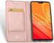 Dux Ducis OnePlus 6 Premium Bookcase Hoesje Roze Goud afbeelding 2