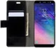 Samsung Galaxy A6 Plus Hoesje met Kaarthouder Zwart afbeelding 1