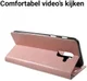Samsung Galaxy A6 Hoesje met Kaarthouder Roze afbeelding 4