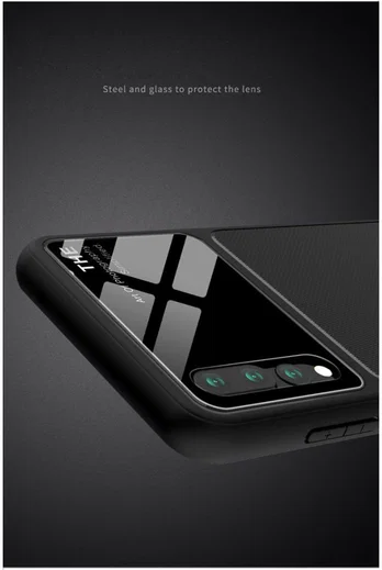 Huawei P20 Pro Tempered Glass TPU Hoesje Zwart afbeelding 10