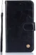 Nokia 6.1 / Nokia 6 (2018) Retro Portemonnee Hoesje Zwart afbeelding 1