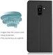 Samsung Galaxy A6 Premium Hoesje met Kaarthouder Zwart afbeelding 3