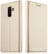 Samsung Galaxy A6 Premium Hoesje met Kaarthouder Goud afbeelding 1