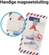 Samsung Galaxy A6 Portemonnee Hoesje met Love Mail Print afbeelding 4