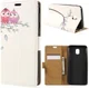 Samsung Galaxy J6 2018 Lederen Portemonnee Hoesje met Cute Owls Print afbeelding 7
