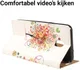 Samsung Galaxy J6 (2018) Lederen Portemonnee Hoesje Tree Print afbeelding 6