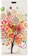 Samsung Galaxy J6 (2018) Lederen Portemonnee Hoesje Tree Print afbeelding 1