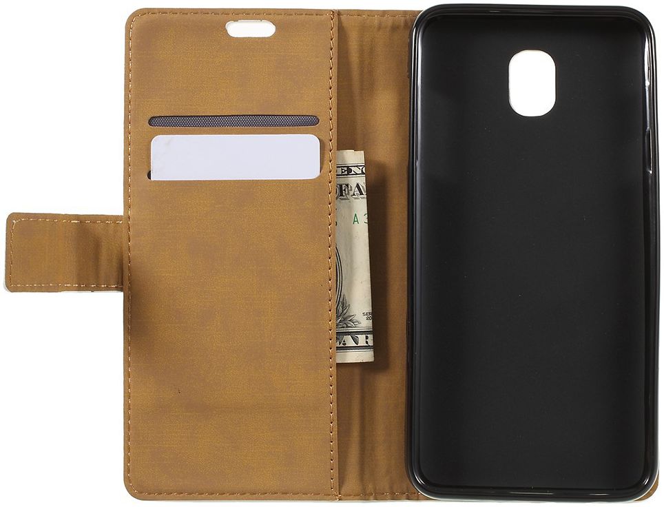 Samsung Galaxy J6 (2018) Lederen Portemonnee Hoesje Tree Print afbeelding 8