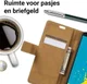 Samsung Galaxy J6 (2018) Lederen Portemonnee Hoesje Eiffeltoren Print afbeelding 4