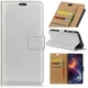 Samsung Galaxy A6 Lederen Wallet Stand Hoesje Zilver afbeelding 7