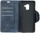 Samsung Galaxy A6 Lederen Wallet Book Case Blauw afbeelding 11