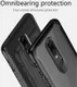 OnePlus 6 Hybride Back Cover Hoesje Transparant / Rood afbeelding 4
