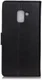 Samsung Galaxy A6 Plus Lederen Wallet Stand Hoesje Zwart afbeelding 11