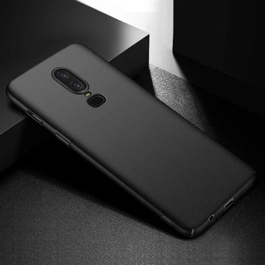 OnePlus 6 Sandstone Hoesje Zwart afbeelding 7