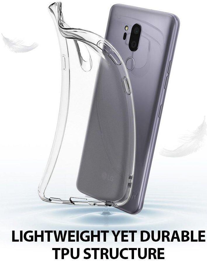 Ringke Fusion LG G7 ThinQ Hoesje Doorzichtig Orchid Purple afbeelding 7