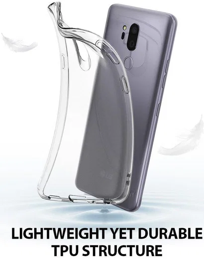 Ringke Fusion LG G7 ThinQ Hoesje Doorzichtig Orchid Purple afbeelding 7