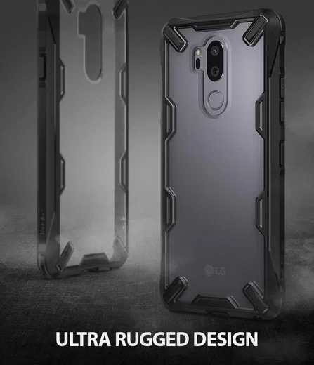 Ringke Fusion X LG G7 ThinQ Hoesje Doorzichtig Black afbeelding 13