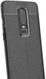 OnePlus 6 Hoesje Back Cover met Lederen Texuur Zwart afbeelding 9