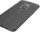 OnePlus 6 Hoesje Back Cover met Lederen Texuur Zwart afbeelding 11
