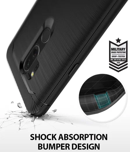 Ringke Onyx LG G7 ThinQ Hoesje Black afbeelding 2
