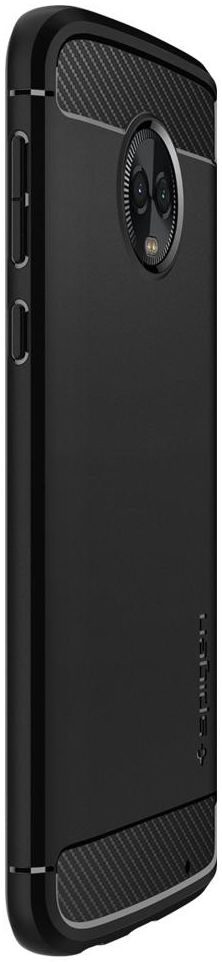 Spigen Rugged Armor Motorola Moto G6 Plus Hoesje Zwart afbeelding 7