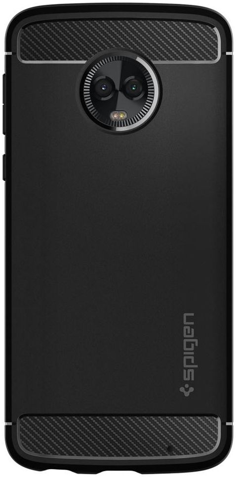 Spigen Rugged Armor Motorola Moto G6 Plus Hoesje Zwart afbeelding 8