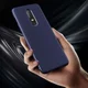 OnePlus 6 Twill slim texture backcover blauw afbeelding 5