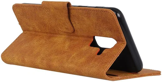 Samsung Galaxy A6 Vintage Portemonnee Hoesje Bruin afbeelding 8