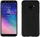 Samsung Galaxy A6 Carbon TPU Hoesje Zwart afbeelding 1