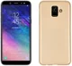 Samsung Galaxy A6 Carbon TPU Hoesje Goud afbeelding 1