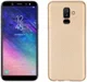 Samsung Galaxy A6 Plus Carbon TPU Hoesje Goud afbeelding 1
