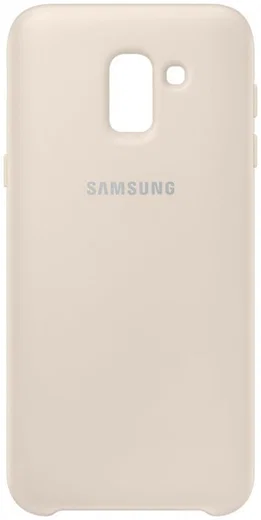 Originele Samsung Galaxy J6 (2018) Dual Layer Cover Goud afbeelding 14