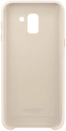 Originele Samsung Galaxy J6 (2018) Dual Layer Cover Goud afbeelding 15