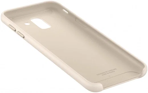 Originele Samsung Galaxy J6 (2018) Dual Layer Cover Goud afbeelding 8