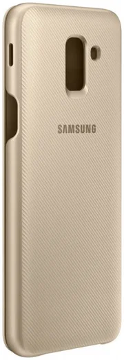 Samsung Galaxy J6 (2018) Wallet Cover Goud afbeelding 12